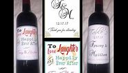 How to make custom wine labels with MS Word