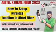 Best Wireless Landline Phone For Airtel Fiber 2023 || Airtel xtreme fiber 2023 ||