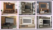 80+ Wooden TV Wall Unit/TV Wall Mount Designs & Ideas 📺📺📺