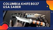 Columbia Knife B027 by USA Saber | Unboxing & Review |