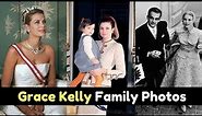 Actress Grace Kelly Princess of Monaco Family Photos With Husband Rainer III, Son, Daughter, Mother