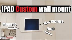 IPAD Flush Wall Mount for Smart Home (Ipadwallbracket & MAUS Fire Stixx) | AnthonyJ350