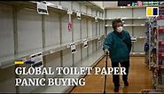 Coronavirus fears spark toilet paper panic buying around the world