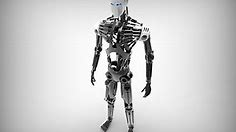 313. Amazing Humanoid Robot Skeleton || Free download 3D models