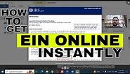 How To Apply EIN Online | Get EIN Instantly For Your LLC (Online Method Only for SSN/ITIN Holders)