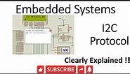 [ES-EN-41] I2C PROTOCOL WITH EXAMPLE || Embedded Systems