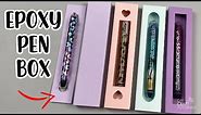 EPOXY PEN BOX TUTORIAL | DIY RESIN PEN BOX | Glitter Pens | Personal and Commercial Use Template