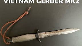 1968 Vietnam Era Gerber MKII Combat Dagger
