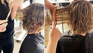 Layered Bob Haircut Tutorial for Curly Hair | Tips for cutting Curly