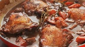 How to Make Coq au Vin (Chicken and Wine)