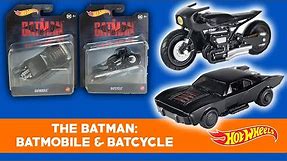 UNBOXING: 2022 Hot Wheels The Batman Batmobile and Batcycle 1/50th Scale