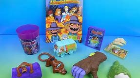 2014 SCOOBY-DOO A HAUNTED HALLOWEEN FULL SET OF 8 McDONALD'S HAPPY MEAL COLLECTIBLES VIDEO REVIEW