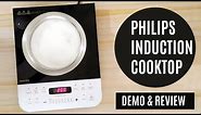 Philips Induction Cooker Demo and Review | How to use Philips Induction | Best Induction Cooktop