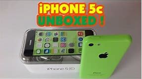 Apple iPhone 5c Unboxing & First Look