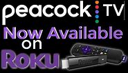 Peacock TV is now Available on Roku !! How to Get Peacock TV on your Roku device.