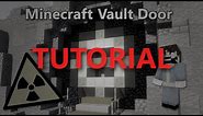Fallout Vault Door Tutorial | Minecraft Redstone