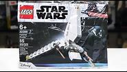 LEGO Star Wars 30388 IMPERIAL SHUTTLE Polybag Review! (2021)