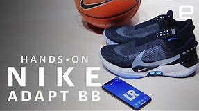 Nike's Adapt BB Hands-On: First app-controlled, self-lacing basketball shoes