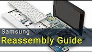 Samsung Laptop Reassembly Guide