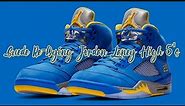 Re Dying Suede On The Jordan Laney 5s With Angelus Suede Dye