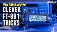 Five CLEVER things you didn't know the FT-891 did #hamradioqa