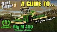 A Guide to... Krone Big M 450! Farming Simulator 19, PS4. Review.