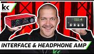How To Connect Audio Interface To Headphone Splitter / Amp