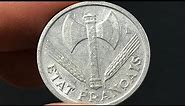 1943 France 1 Franc Coin • Values, Information, Mintage, History, and More