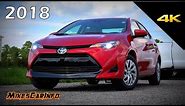 👉 2018 Toyota Corolla LE - Detailed Look in 4K