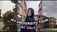 My University Tour 🏫| UMT Sialkot | Is it worth it?🎓 | Part 1| Vlog #5 | Aleena Farooq