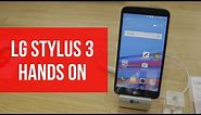 LG Stylus 3 Hands On