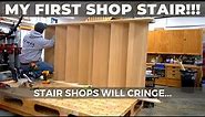 How to Assemble a Shop Built Staircase - A Learning Experience...