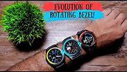 Evolution of Rotation Bezel on Samsung Galaxy Watches!