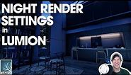 Lumion NIGHT RENDER Settings Tutorial - Creating a Night Render in Lumion!