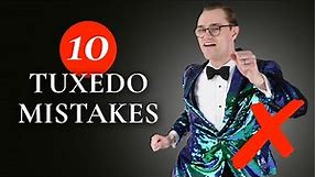 10 Black Tie & Tuxedo Mistakes That Menswear Experts Avoid