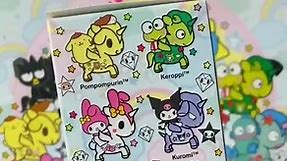 Unicorno x Hello Kitty and Friends 🦄💖 Unboxing 1/3 🐣 @hellokitty @sanrio #tokidoki #unicorno #hellokitty #sanrio #gudetama