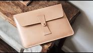 Making a Leather MacBook Case