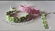 heart bracelet tutorial || yarnivora