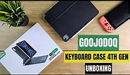 Goojodoq Magnetic Floating Keyboard Case (4th Gen) for iPad Unboxing