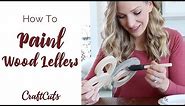 How To Paint Wood Letters - DIY Painted Wood Letters - Spray Paint or Brush | Craftcuts.com