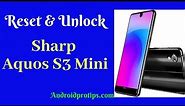 How to Reset & Unlock Sharp Aquos S3 Mini