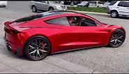 Tesla Roadster Crazy Acceleration!!!
