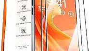 TORRAS Top-Notch Diamond Shield for iPhone 15 Pro Max Screen Protector [ 9H+ Military-Grade Protection] Unbreakable Shatterproof Tempered Glass for iPhone 15 ProMax Full Coverage Screen Protector,