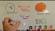 Grade 3 Math #10.8c, Difference of Mass and Volume