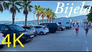 Bijela 🌊 Herceg Novi Montenegro 🇲🇪 Walking Tour 4K 60fps - with Captions