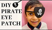 Pirate Eye Patch Tutorial