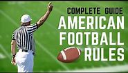 American Football Referee Signals COMPLETE GUIDE