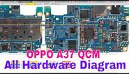 OPPO A37 QCM All Hardware Diagram | Borneo Schematics Hardware Solutions Ways