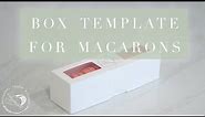 How to make a customizable macaron box with your Cricut Maker | Artisanal Touch Kitchen