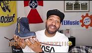 Life of The III - Navy Blue Timbs